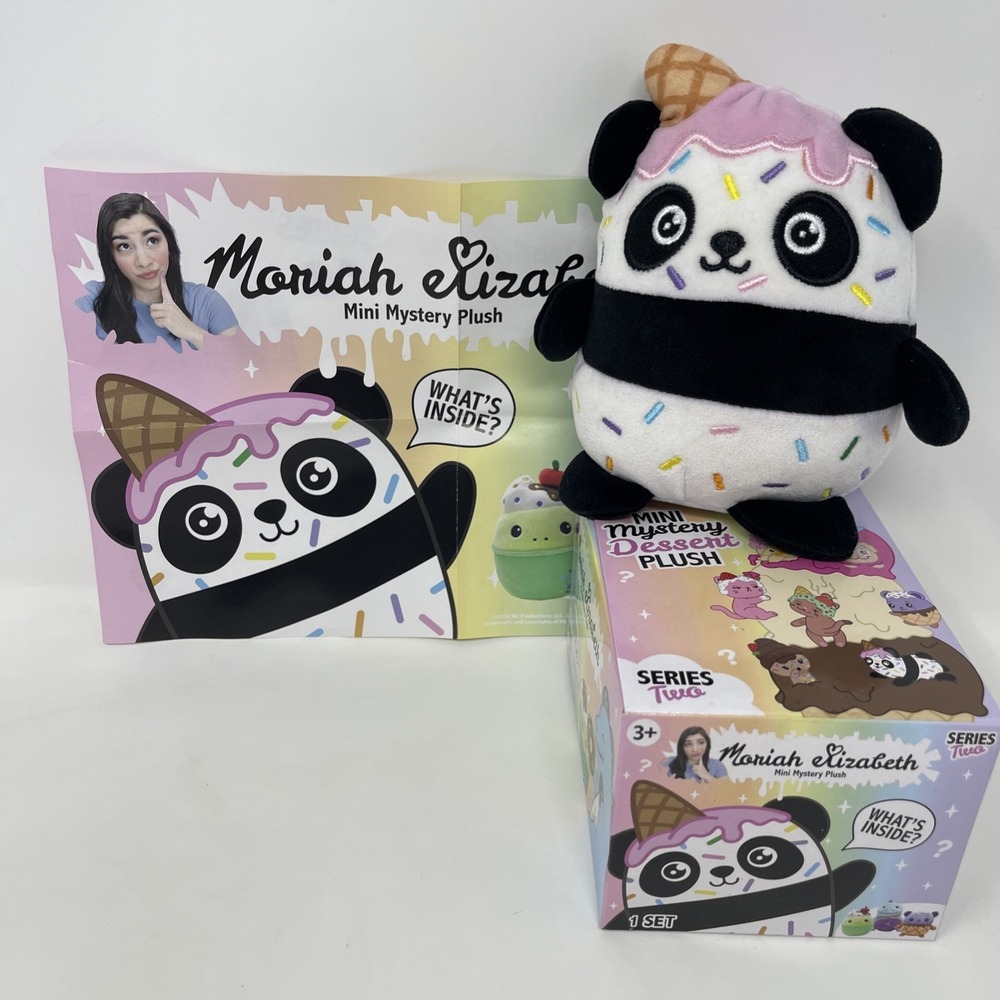 Moriah Elizabeth Mystery 6" Plush Desserts Series 2  Sprinkle Panda NEW
